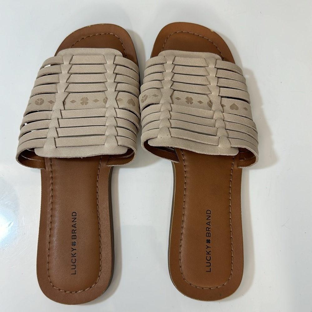 Lucky Brand Baneen Slide Sandals Size 10 - Picture 9 of 16